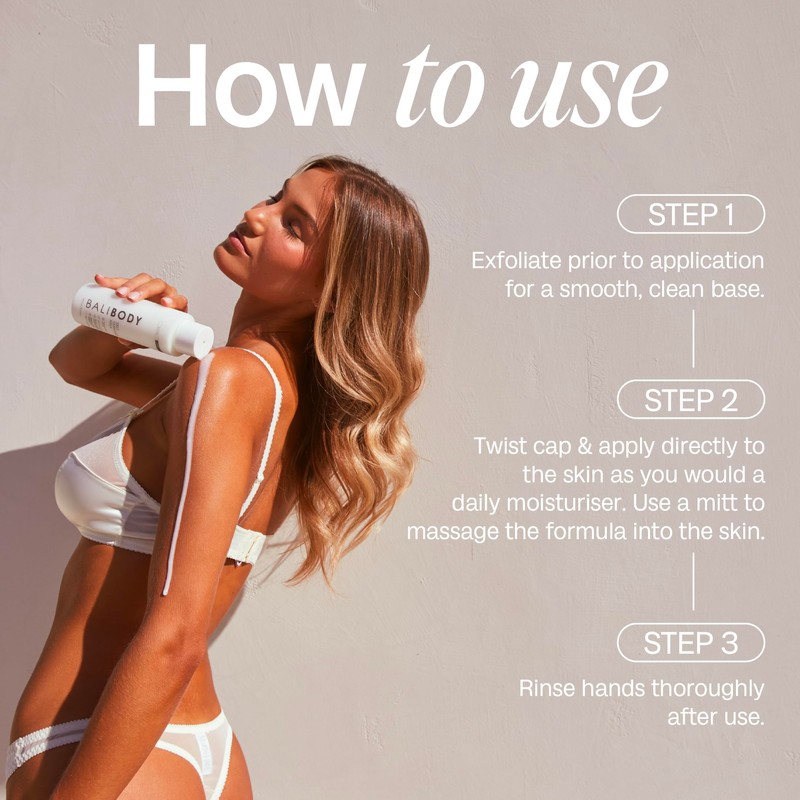 Bali Body Self Tan Milk | Self Tan Body Milk