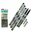 Goldex Kloud BLACK Ball Pen 5 x 0.7mm Tip Ballpoint
