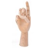 Wooden Drawing Hand Model Hand Mannequin Display with Reference Drawing