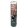 Fast Luck Pink/Green Pillar Candle