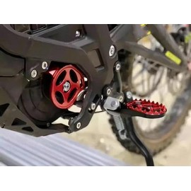 Side Cover of Engine Stator Motocross Modified Parts Motor Protection Cover Scratch-Resistant Protective Cover for SurRon for Light Bee S X (Purple)