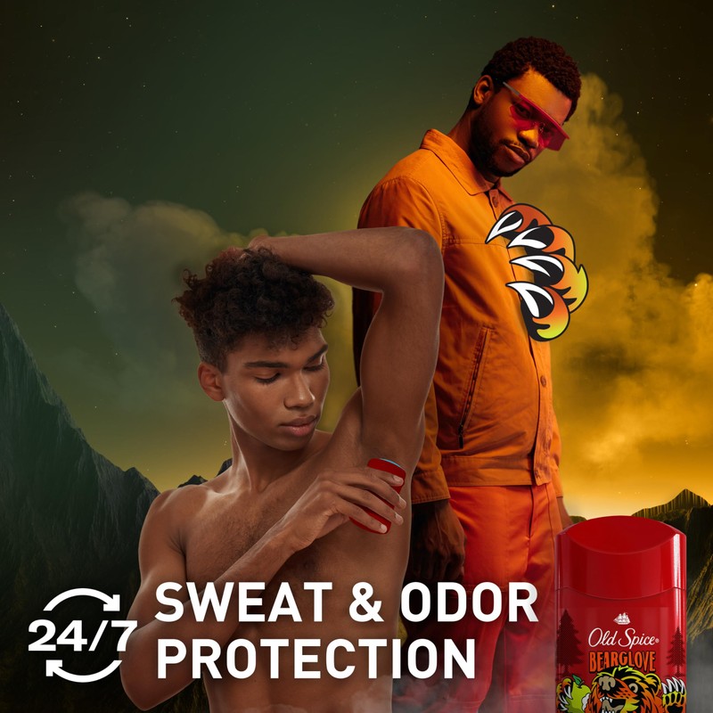 Old Spice Aluminum Free Deodorant for Men, 24/7 Odor Protection,