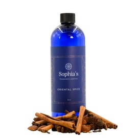 Sophia's Oriental Spice Fragrance Lamp Oil Refills, Effusion Lamp Fragrance Oil for Redolere Lamps, Scented Lamp Oil for Fragrance Lamps, 16 Fluid Ounces of Catalytic Scented Oil Made in USA