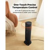 PELONIS Oscillating Ceramic Tower Indoor Space Heater for Home with
