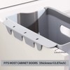 Auhafaly Hanging Collapsible Trash Can - 9L Wall Mounted Foldable