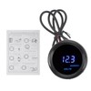 VekAuto 2" 52mm DC 12V Voltage Gauge Blue Light LED