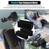 CWaveRow Transom Saver Support and 2 PCS Trailering Motor Locks