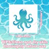 FTVLTAT 20 Sheets Glitter Ocean Animal Temporary Tattoos, Shimmering Sea