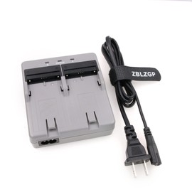 ZBLZGP New CDC77 Dual Charger for Total Station OS ES Series Total Station Battery GM-52 BDC72 BDC71 Battery (US Plug)
