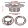 Emoshayoga Pack of 2000 Eyelets 6 mm for Eyelet Pliers