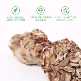 fourfive Multi Mushroom Supplement (10000mg) Ultimate Blend with Reishi, Lion's Mane, Chaga, Maitake & Shiitake, Optimum Daily Dose - 60 Capsules