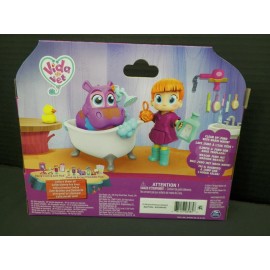 Spin Master Vida The Vet Juno's Bubble Bath Pack 6 Pieces Juno Changes Color with Bath Tub