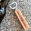 Funny 5th Anniversary for Boyfriend Husband Wood Bottle Opener Gift