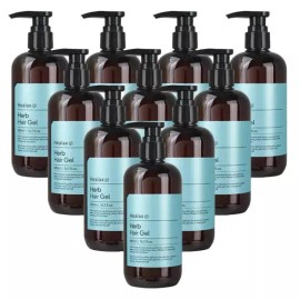 Floradam 플로르드망 힐렉스 헤어젤 480ml x 10개 강력셋팅 헤어 젤 고정 스타일링 왁스 Flord Mang Hillex Hair Gel 480ml x 10 Strong Setting Hair Gel Styling Wax