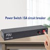 ThePoEstore 6 Outlet Horizontal 1U PDU Rack Mount Power Strips