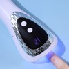 Handheld Nail Polish Dryer Quickly Drying Display Screen USB Rechargeable