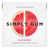 SIMPLY Gum Cleanse (Grapefruit and Prickly Pear), Plastic-Free Natural Chewing