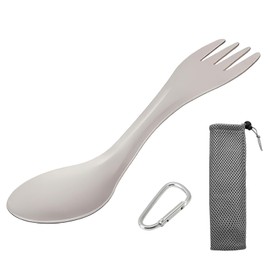 Titan Ultralight Camping Spork, Travel Cutlery, Cutlery for Travel, Environmentally Friendly All-in-One Fork Spoon for Backpacking, Hiking, Outdoor Activities, Outdoor Cutlery for Travel, Camping