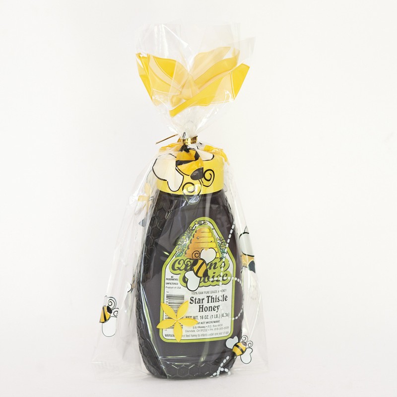 California Raw Star Thistle Honey 16 Oz. 1LB 453g Pure