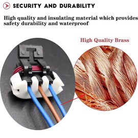 LIZAPUS VVT to Non VVT Plug and Play Cam Sensor Adapter Connector Harness Pigtail