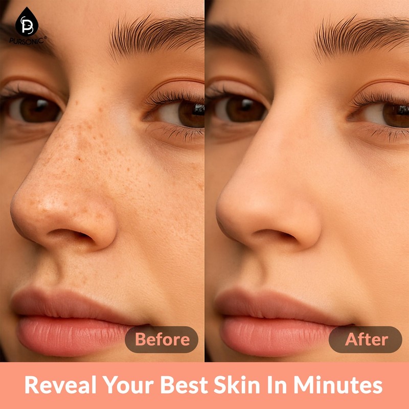 Pursonic Deep Cleansing Nose Strips Blackhead Remover - Charcoal Nose