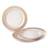 " OCCASIONS" 150pcs set (25 Guests)-Wedding Party Disposable Plastic Plates
