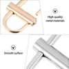Artibetter 4pcs Adjustable Metal Buckles for Chain Strap Bag Shorten