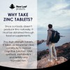 Zinc 50mg High Strength - Zinc Tablets with Copper, Pure