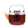 Viva Bjorn Borosilicate Glass Tea Pot for Stovetop with Loose