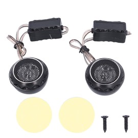 2pcs Car Tweeter Speaker 12-24V 140W 89dB Tweeter Mini Car Audio Clear Sound