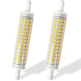 Geminilite R7s LED Bulb Dimmable 118mm 14W Double Ended J118 T3 LED Bulb Floodlight,120V, 1500 Lumen,Warm White 3000K,R7s LED Lampe Replacement for 140W R7S Halogenlampe, Pack of 2