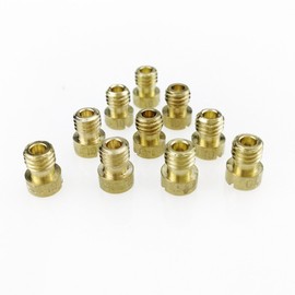 Glixal GY6 125cc 150cc Carburetor Carb CVK Main Jet 152QMI 157QMJ #100#105#108#110#115#120#125#130#135#140 (10 pcs set)