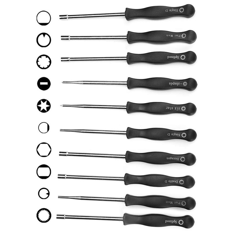 Carburetor Adjustment Tool, Carburetor Driver, Adjustment Screwdriver Set of 10