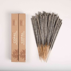 COPAL INCENSE 80 STICKS, 100% INCIENSO COPAL MEXICANO 80 VARILLAS- Two 40 Incense sticks boxes.AMAE INCENSE COPAL