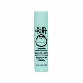 Sun Bum Ocean Mint Cocobalm | Hydrating Lip Balm with Aloe | Hypoallergenic