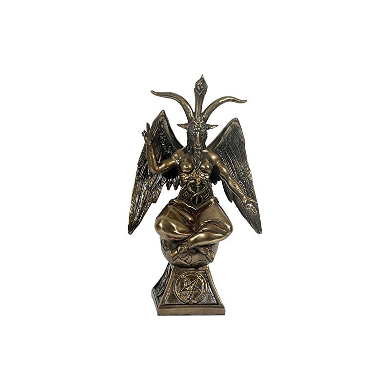 Baphomet Satanic Devil Satan Bronzed