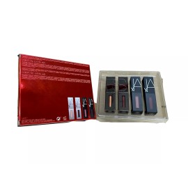 NARS Lip Clash Powermatte Lip Luster x 2 + Lip Pigment x 2 - 4 PC SET NEW IN BOX