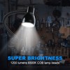 Flexible Work Light, 12W Machine Light, 1200 Lumen Flexible Work