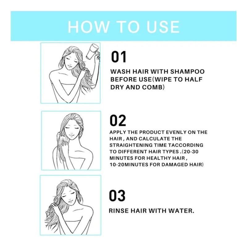 Crema Para El Cabello Liso