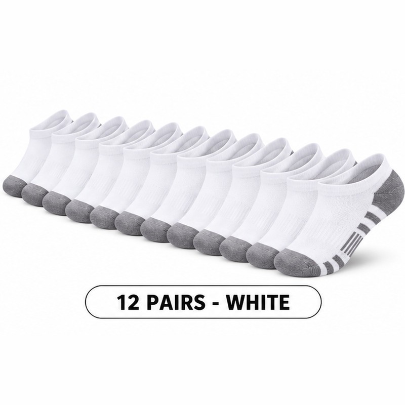 Men’s Crew Socks for Gym & Outdoor Use – Soft