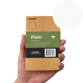 LOCHBY® Pocket Notebook | Fountain Pen-Friendly 68gsm Tomoe River Paper | Versatile Notebook with Brown Cover for Travelers, Work, School, and Journaling (3.5" x 5.5")