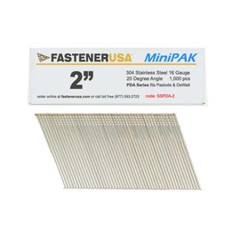 2" Angle Finish Nails 16GA 304SS 1,000ct | SSPDA-2