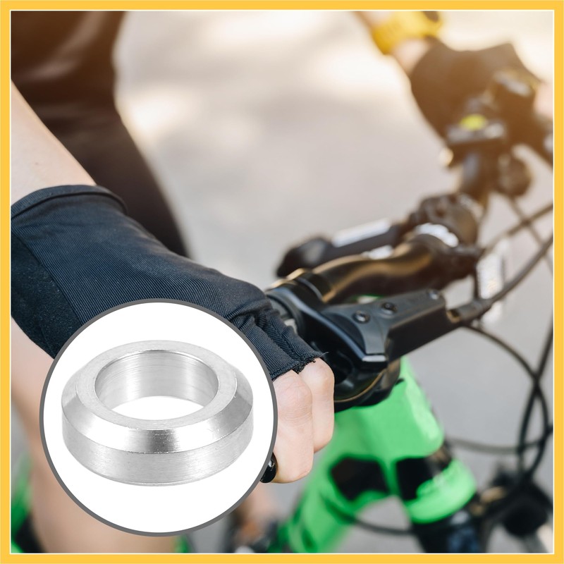 REPAIROCK 8 Pcs M6x5.5 Universal Bicycle Bolt Brake Screw Washer