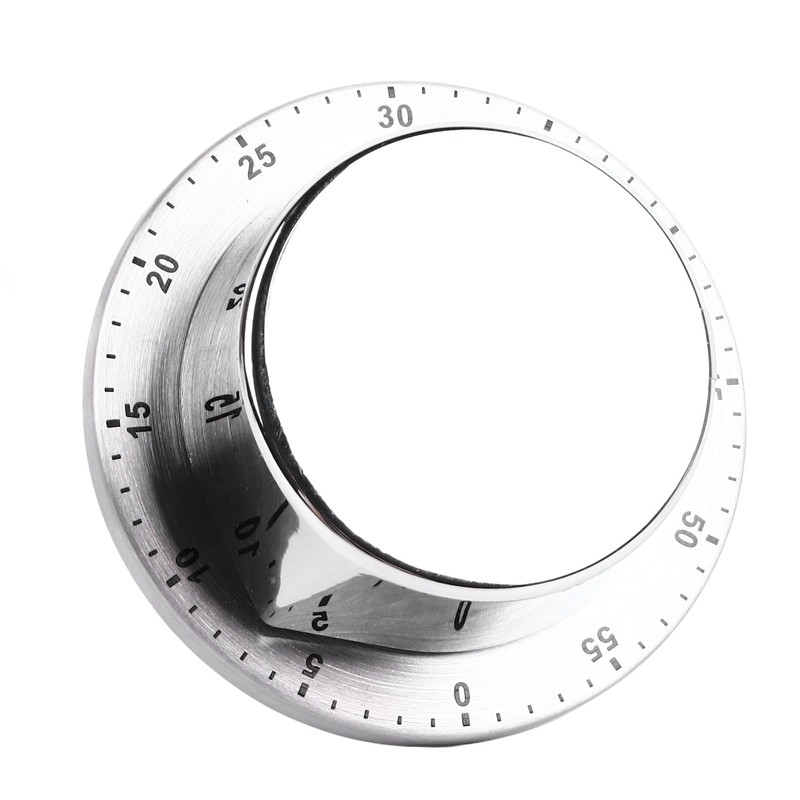 Kitchen Timer Stainless Steel Countdown Timer Clock Mechanical Kitchen Timer