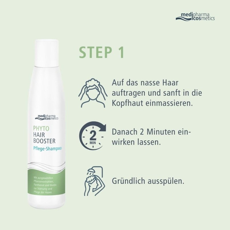 medipharma cosmetics Phyto Hair Booster Care Shampoo 200ml Shampoo