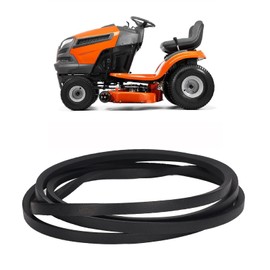 Leapiture 46in Mower Deck Drive Belt 532405143 Replacement for Lawn Mowers Black Rubber Lawn Mower Deck V Belt Lawn Tractor Parts