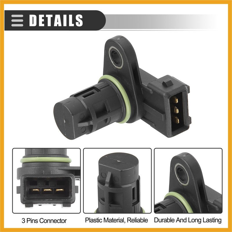 Partuto Camshaft Position Sensor, for Hyundai Elantra 2003-2016, ABS, No.3935023700/3935023910,