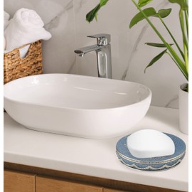 Popular Bath Capri, SOAP Dish, Slate Blue