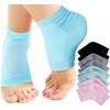 Moisturizing Socks Lotion Gel for Dry Cracked Heels 4 Pack,