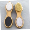 Baluue Foot Planer Callus Treatment Bamboo Foot File Easy Dead